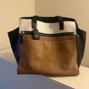 Fossil Leather Handbag